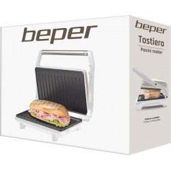 Beper BT.290 Sandwich Maker Wit/Beige